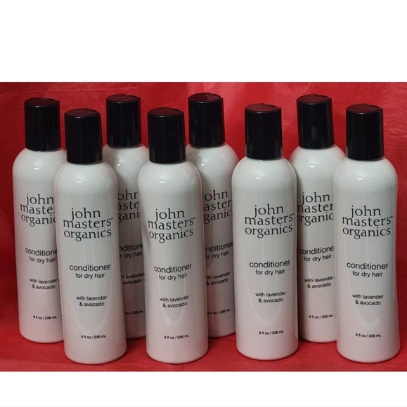 8 pk John Masters Organics Conditioner 8 fl oz for dry hair Lavender & Avocado - Picture 2 of 3
